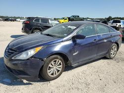 Salvage cars for sale at Houston, TX auction: 2011 Hyundai Sonata GLS