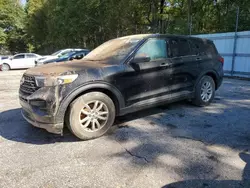 Flood-damaged cars for sale at auction: 2021 Ford Explorer