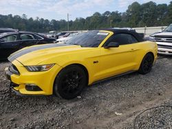 Ford Mustang gt salvage cars for sale: 2017 Ford Mustang GT