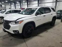 Chevrolet salvage cars for sale: 2021 Chevrolet Traverse Premier