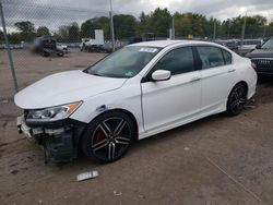 Honda salvage cars for sale: 2017 Honda Accord Sport Special Edition