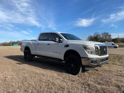 Salvage cars for sale at Grand Prairie, TX auction: 2017 Nissan Titan XD S