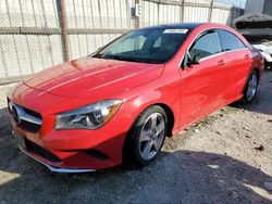 Mercedes-Benz salvage cars for sale: 2018 Mercedes-Benz CLA 250