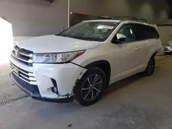 Salvage cars for sale at Sandston, VA auction: 2017 Toyota Highlander SE