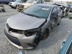 Salvage cars for sale at Spartanburg, SC auction: 2014 Toyota Corolla L