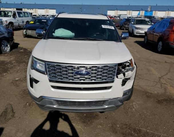 2018 Ford Explorer Platinum