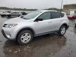 Salvage cars for sale at Fredericksburg, VA auction: 2015 Toyota Rav4 LE