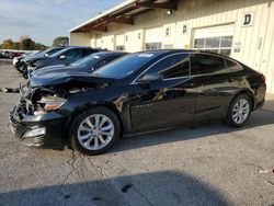 Chevrolet salvage cars for sale: 2019 Chevrolet Malibu LT