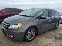 Honda Odyssey salvage cars for sale: 2015 Honda Odyssey Touring