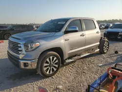 Toyota Tundra salvage cars for sale: 2019 Toyota Tundra Crewmax Limited