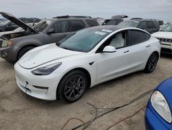 Salvage cars for sale at Riverview, FL auction: 2021 Tesla Model 3