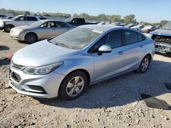 Carros salvage sin ofertas aún a la venta en subasta: 2018 Chevrolet Cruze LS