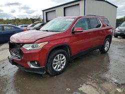 Salvage cars for sale at Duryea, PA auction: 2019 Chevrolet Traverse LT