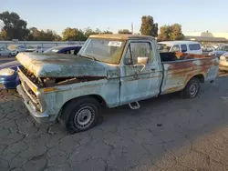 Salvage cars for sale at Martinez, CA auction: 1977 Ford F150