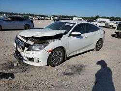 Salvage cars for sale at Houston, TX auction: 2018 Honda Civic LX