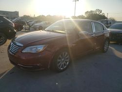 Salvage cars for sale at Wilmer, TX auction: 2014 Chrysler 200 Touring