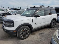 Salvage cars for sale at Riverview, FL auction: 2021 Ford Bronco Sport Outer Banks