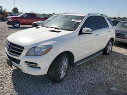 Carros salvage sin ofertas aún a la venta en subasta: 2015 Mercedes-Benz ML 350 4matic