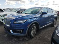 Carros salvage para piezas a la venta en subasta: 2020 Lincoln Nautilus