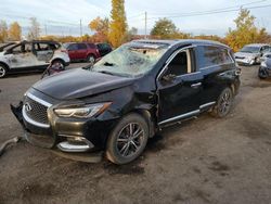 Carros salvage para piezas a la venta en subasta: 2019 Infiniti QX60 Luxe