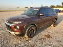 Salvage cars for sale at Oklahoma City, OK auction: 2022 Chevrolet Trailblazer LT