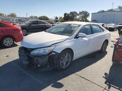 Toyota Camry le salvage cars for sale: 2016 Toyota Camry LE