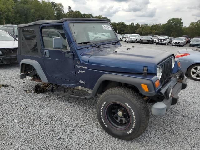 2002 Jeep Wrangler / TJ Sport