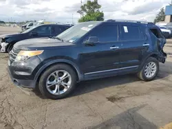 Ford salvage cars for sale: 2013 Ford Explorer Limited