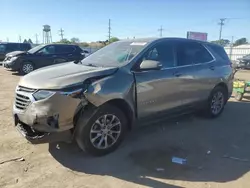 Salvage cars for sale at Chicago Heights, IL auction: 2018 Chevrolet Equinox LT