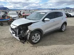 KIA Vehiculos salvage en venta: 2017 KIA Sportage LX