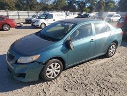 Salvage cars for sale at Hampton, VA auction: 2009 Toyota Corolla Base