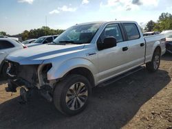 Salvage cars for sale at Hillsborough, NJ auction: 2018 Ford F150 Supercrew