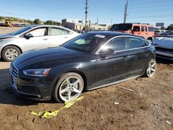 Salvage cars for sale at Colorado Springs, CO auction: 2018 Audi A5 Premium Plus S-Line