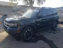 Salvage cars for sale at Albuquerque, NM auction: 2023 Ford Bronco Sport Outer Banks