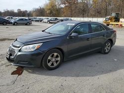 Salvage cars for sale at Ellwood City, PA auction: 2015 Chevrolet Malibu 1LT