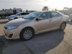 Salvage cars for sale at Bakersfield, CA auction: 2012 Toyota Camry Base