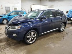 Salvage cars for sale at Davison, MI auction: 2015 Lexus RX 350 Base