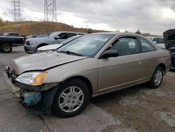 Salvage cars for sale at Littleton, CO auction: 2002 Honda Civic LX