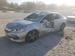 Honda salvage cars for sale: 2017 Honda Accord Sport