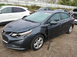 Salvage cars for sale at Davison, MI auction: 2017 Chevrolet Cruze LT