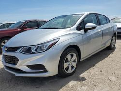 Chevrolet salvage cars for sale: 2018 Chevrolet Cruze LS