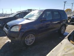 Salvage cars for sale at Chicago Heights, IL auction: 2002 Honda CR-V EX