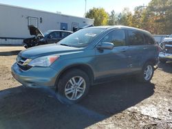 Salvage cars for sale at Lyman, ME auction: 2011 Honda CR-V EXL