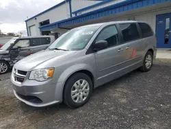 Salvage cars for sale at Mcfarland, WI auction: 2015 Dodge Grand Caravan SE