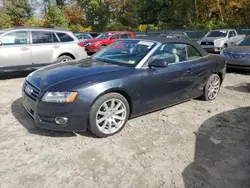 Salvage cars for sale at Candia, NH auction: 2012 Audi A5 Premium Plus