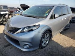 Flood-damaged cars for sale at auction: 2013 Toyota Sienna Sport