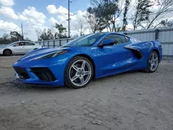 Chevrolet salvage cars for sale: 2024 Chevrolet Corvette Stingray 1LT