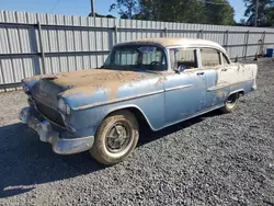 Salvage cars for sale at Gastonia, NC auction: 1955 Chevrolet BEL AIR