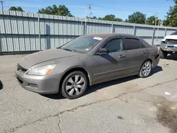 Salvage cars for sale at Shreveport, LA auction: 2007 Honda Accord SE