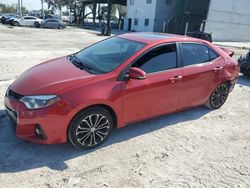 Salvage cars for sale at Riverview, FL auction: 2015 Toyota Corolla L